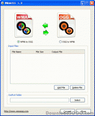 WMA&OGG screenshot